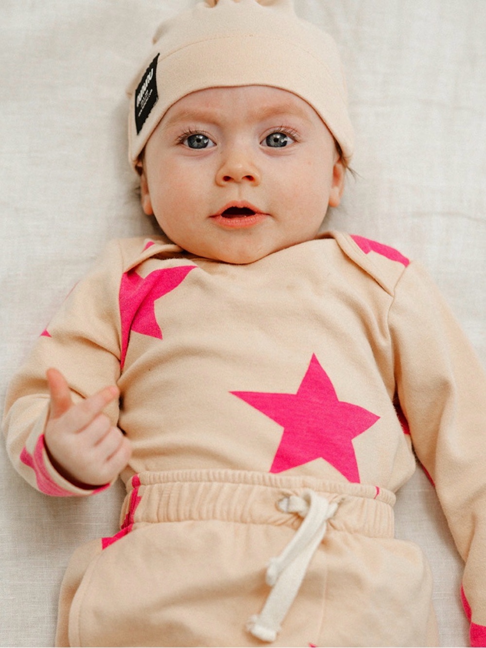 NUNUNU Baby Organic Cotton Onesie 0-3 months NWT - Picture 8 of 9